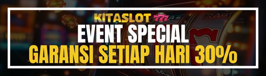 BONUS GARANSI SALDO KEMBALI SETIAP HARI 30%